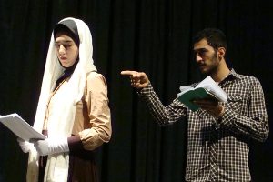 خوانش نمایشنامه در لنگرود