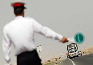 توقیف یک دستگاه خودرو با 29 میلیون ریال خلافی