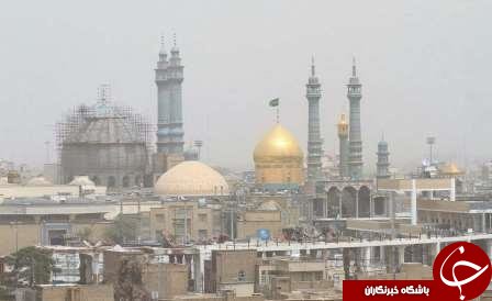 ریزگردها تا پایان هفته مهمان قم هستند