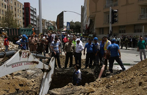 ارتباط میان ساخت مترو با حادثه شهران منطقی نیست/علت حادثه در حال بررسی است