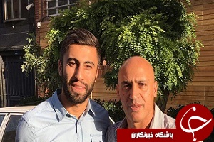 دیدار منصوریان و رضایی بازیکن جدید آبی ها