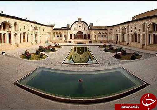 کاشان عروس معماری ایران آراسته بر تخت خانه&lrm;های تاریخی
