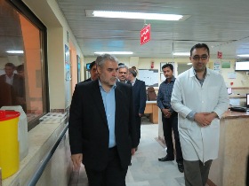 بازدید فرماندار چایپاره از بیمارستان امام خمینی(ره) شهرستان