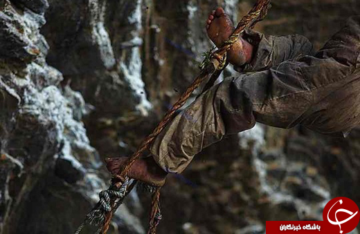 تصاویر شگفت&zwnj;انگیز از &laquo;برداشت عسل زنبور وحشی&raquo;