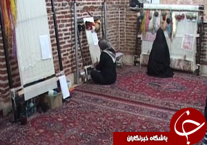 گره در گره تار و پود فرش&zwnj;ها در حمامی تاریخی + فیلم