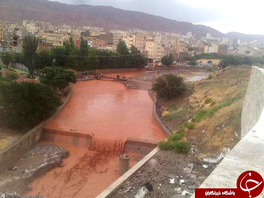 تصاویر کاربران؛ باران و تگرگ در تبریز