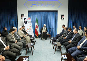 ديدار مسئولان قضايی با نماينده ولی فقيه