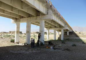 مرمت پل بزرگ شهر علامرودشت