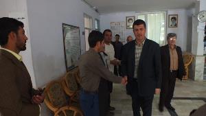 فرماندار میاندوآب از اداره راه و شهرسازی بازدید کرد.