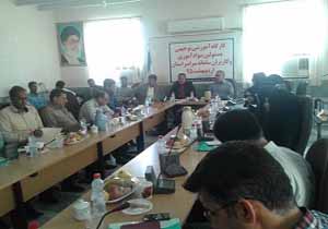 برگزاری کارگاه سامانه سوادآموزی در میناب