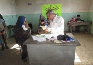 ارائه خدمات رایگان بهداشتی و درمانی به روستاهای قروه