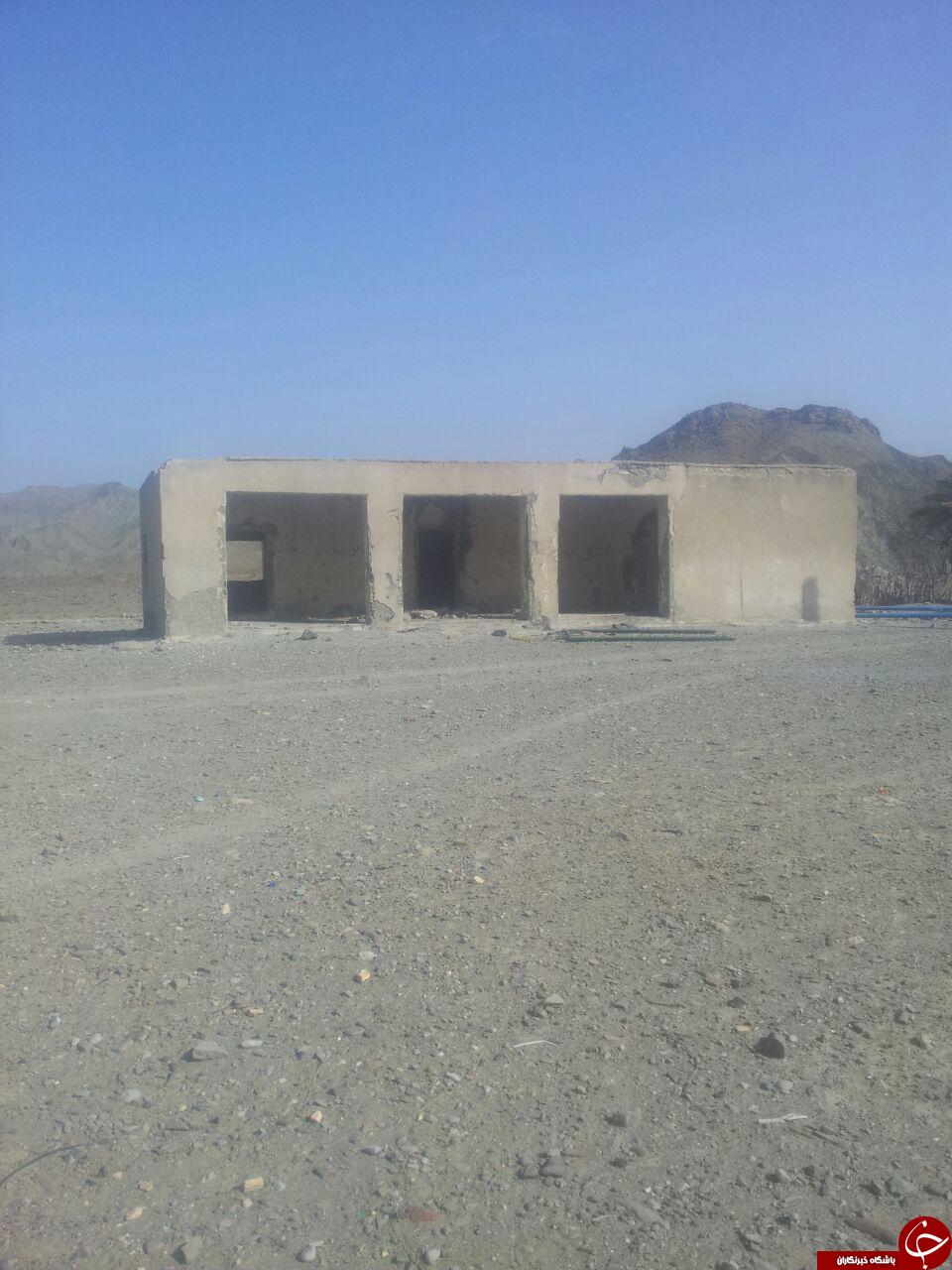 مدرسه متروکه در روستای درنگ مدو + تصاویر