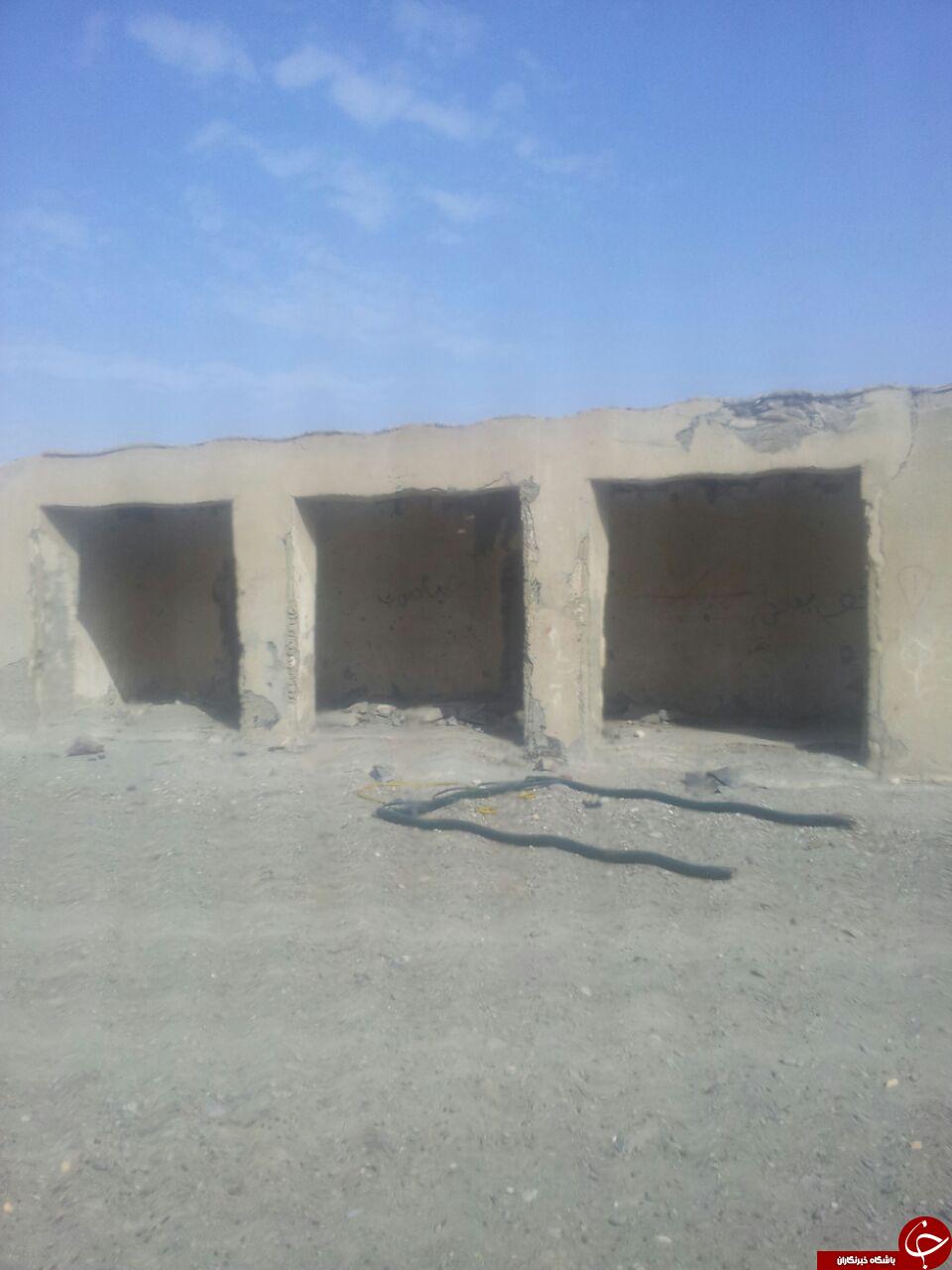 مدرسه متروکه در روستای درنگ مدو + تصاویر