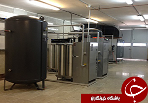 بهره برداری از دستگاه اکسیژن ساز در بیمارستان دکتر علی شریعتی مشهد