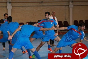حضور مسئولان هیات فوتبال البرز در اردوی فوتسال