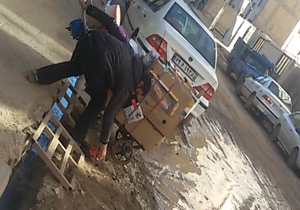 وضعیت نامناسب کوچه های شهرقدس + فیلم