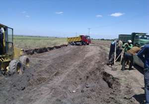 باران، راه ارتباطی روستای بزق را می بندد!  +فیلم