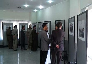 برپایی نمایشگاه عکس و نقاشی آزاد سازی خرمشهر در سروآباد