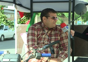 ورود ایرانگرد و سفیر ترویج فرهنگ اهدای خون به چهارمحال و بختیاری