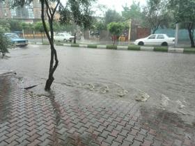 جاری شدن سیلاب در برخی شهرهای گلستان