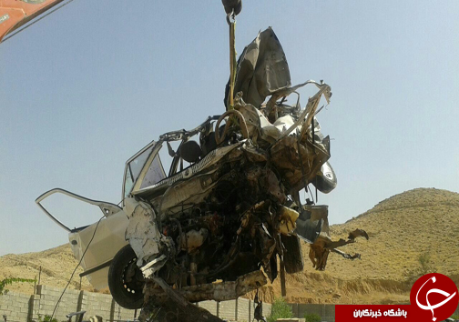 تصادف در جاده بالاده - کازرون 3 قربانی گرفت + تصاویر تصادف در جاده بالاده - کازرون 3 قربانی گرفت + تصاویر