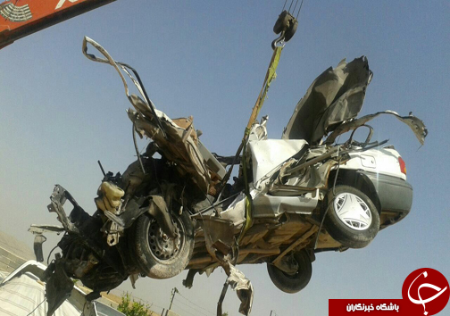 تصادف در جاده بالاده - کازرون 3 قربانی گرفت + تصاویر تصادف در جاده بالاده - کازرون 3 قربانی گرفت + تصاویر