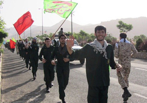 کاشان میزبان کاروان عاشقان حسینی زائران خمینی(ره)