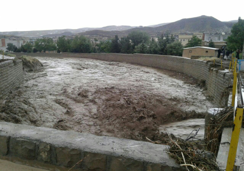 سیلاب در شهرستان راز و جرگلان