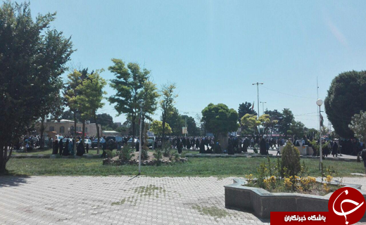 تشییع پیکر همسر شهید سرلشکر بابایی هم اکنون در قزوین+ تصاویر
