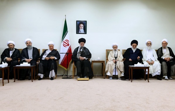 رئیس و اعضای مجلس خبرگان رهبری با حضرت آیت&zwnj;الله خامنه&zwnj;ای دیدار کردند