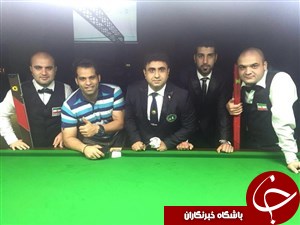اسنوکر ایران در فینال رقابت های اسنوکر تیمی قهرمانی آسیا