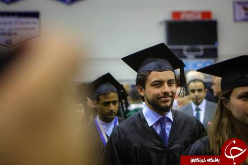 فارغ التحصیلی پسر پادشاه اردن از جرج تاون +عکس