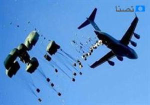 جنگنده‌ها و هواپیماهای باری روسی ده محموله غذایی برای ساکنان دیرالزور پرتاب کردند