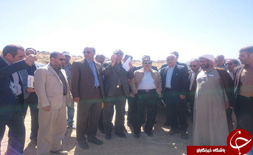 بازديد استاندار از دو طرح عمرانی و کشاورزی تاكستان