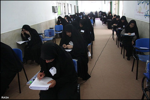 رقابت 118 نفردرآزمون ورودی حوزه های علمیه خواهران درهمدان