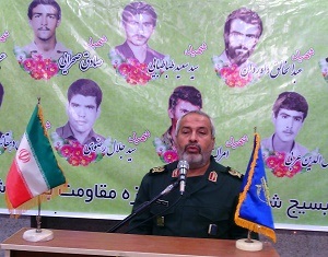 مشاور فرمانده نیروی دریایی سپاه پاسداران: امنیت کشور از برکت خون شهیدان است