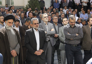 پیکر مرحوم محمد علی شعاعی از وزارت فرهنگ و ارشاد اسلامی تشییع شد