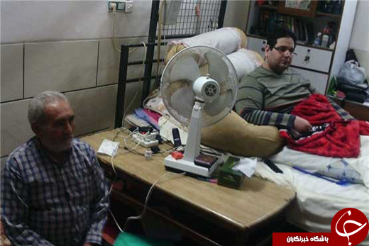 درمان پسر، مادر را هم زمین گیر کرد +عکس