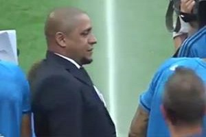 فیلم حضور روبرتو کارلوس در تمرین رئالی ها