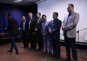 تجلیل از خبرنگاران باشگاه خبرنگاران جوان اردبیل در همایش فرهنگ،هنر و رسانه