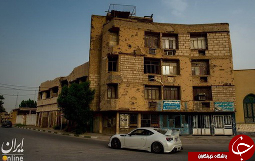 تصاویری از یک تناقض تأمل&zwnj;برانگیز در خرمشهر