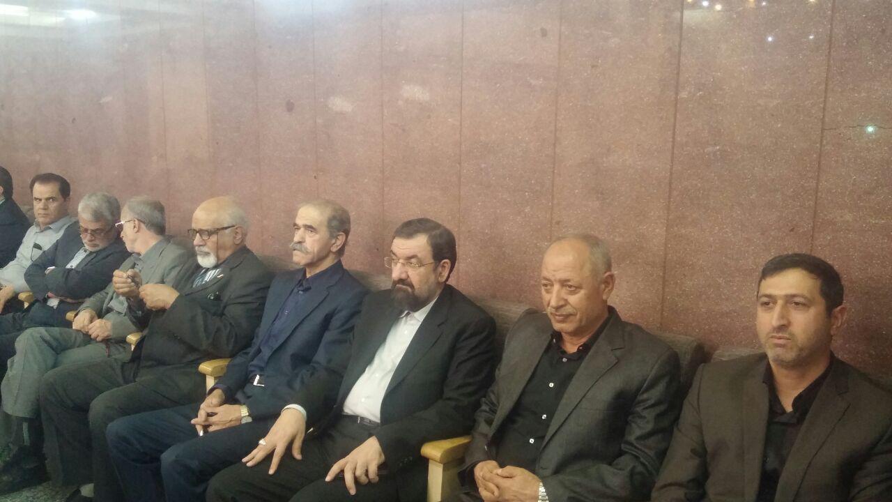 مراسم ترحیم همسر شهید بابایی در مسجد جامع شهرک غرب برگزار شد