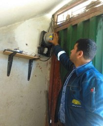 مانور بازرسی لوازم اندازه گیری برق در گلستان
