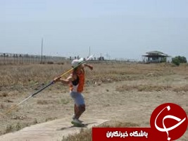 رکورد پرتاب نیزه ایران شکسته شد