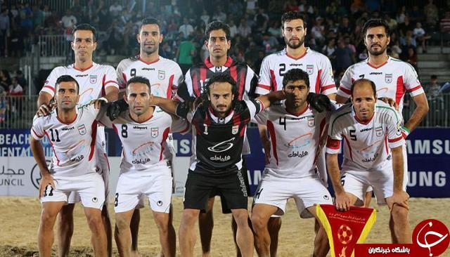 تیم ملی فوتبال ساحلی ایران وارد ایتالیا شد