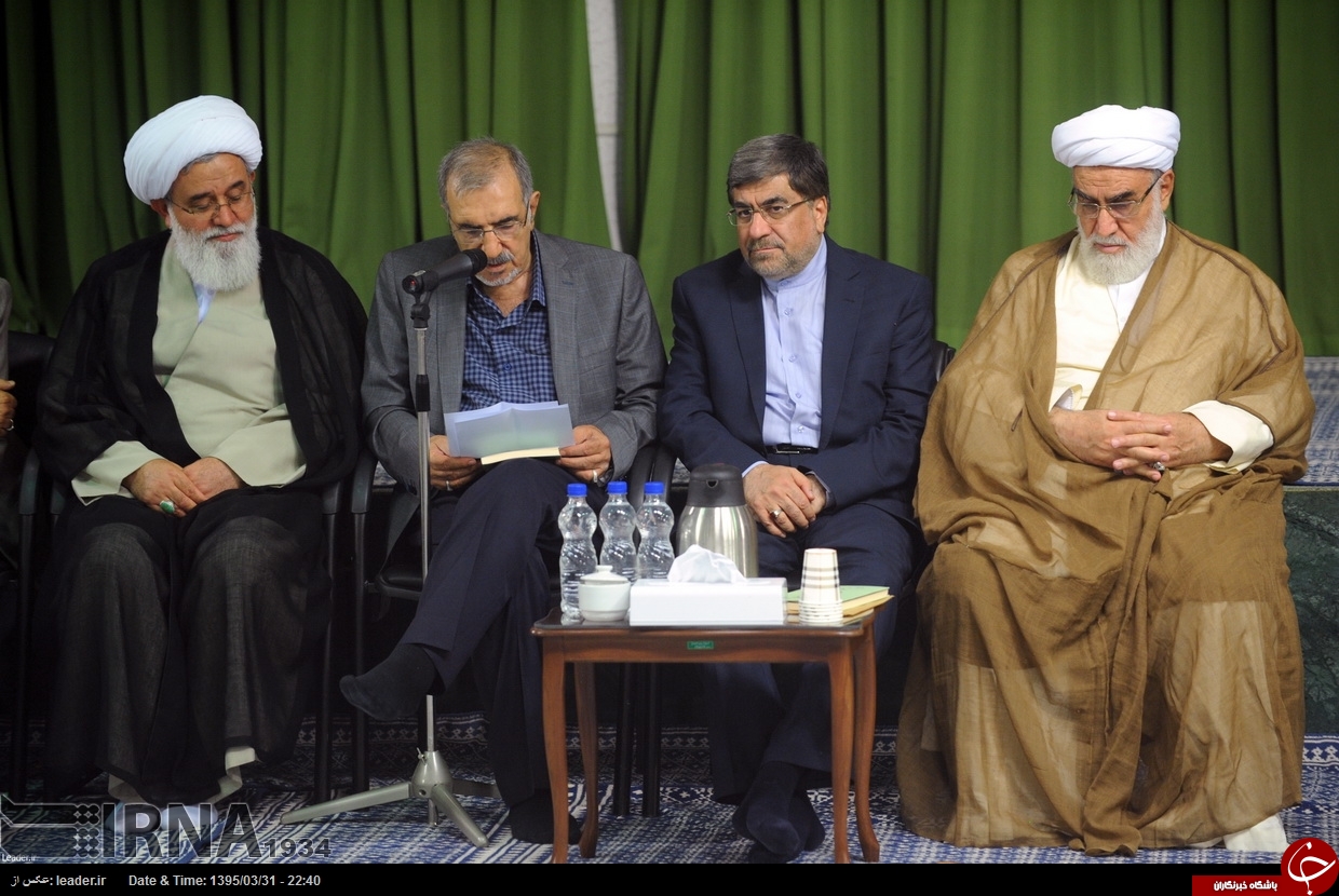 دیدار شاعران و اهالی ادب با رهبر معظم انقلاب + تصاویر