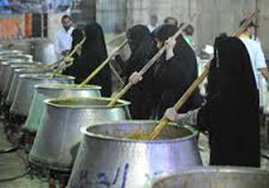 اطعام 300 هزار مددجوی کرمانی