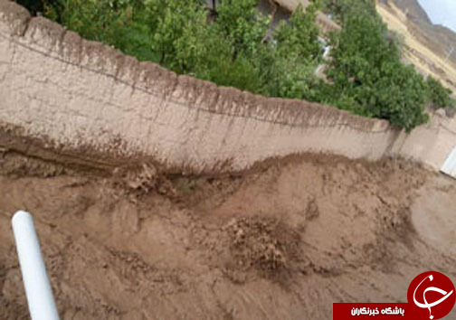 شهروندخبرنگار؛سیل ویرانگر در روستای آق گنبد + فیلم