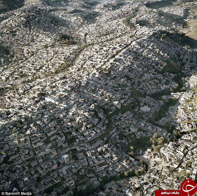 تصاویر هوایی از شلوغ ترین شهر نیمکره غربی
