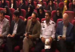 همایش مبارزه با مواد مخدر در بویین زهرا